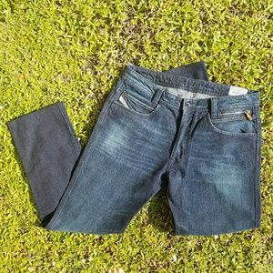 Diesel paddom mens jeans from buckle 34 by 34 EUC